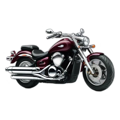Yamaha xvs 1100 Dragstar bordeaux sticker