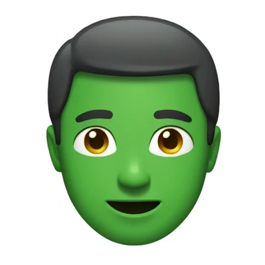 green netflix emoji sticker