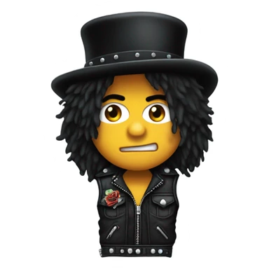 slash from guns n’ roses sticker