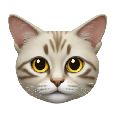 yemek yiyen kedi sticker