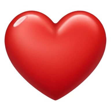 Cursive heart sticker