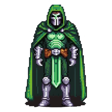 Doctor Doom Marvel villain sticker