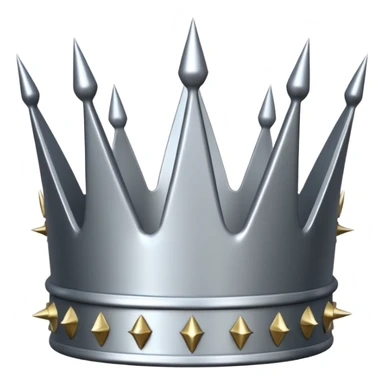 Spiked crown sticker
