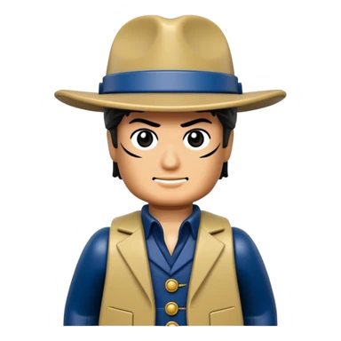 Jotaro Kujo as lego minifigure sticker