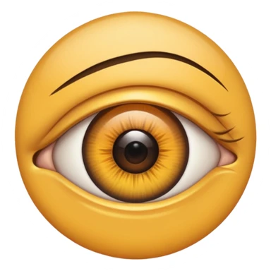 Eye twitch emoji sticker