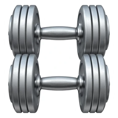 singular dumbbell sticker