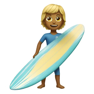prancha de surf sticker