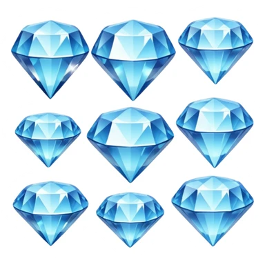 Diamonds animals sticker