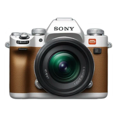 Camera Sony a6400 sticker