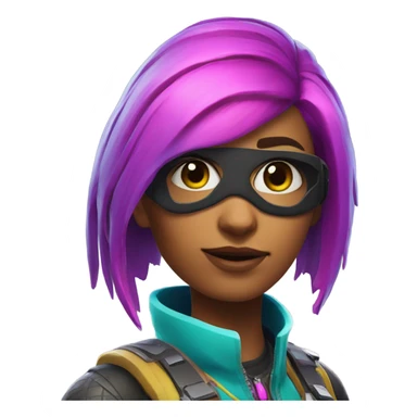 fornite girl sticker