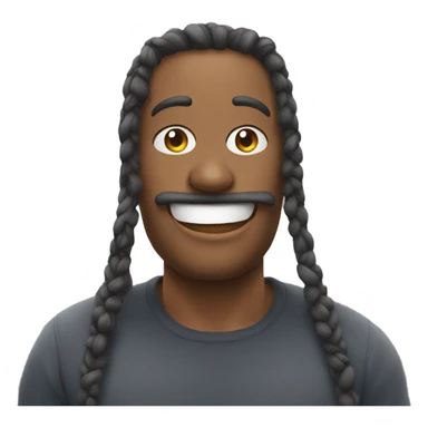 Emoji qui rit sticker