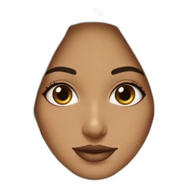 beautiful south indian hijabi sticker