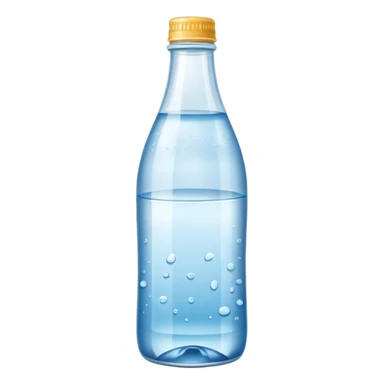  a bottle mineral water sticker
