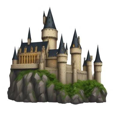 Hogwarts castle sticker