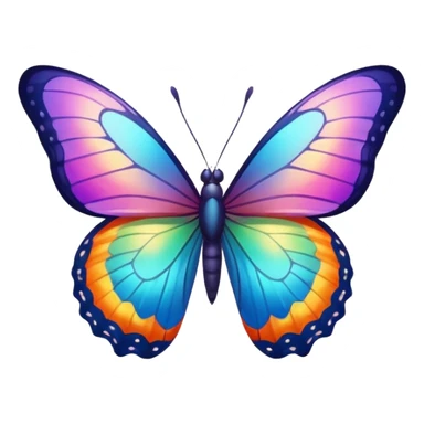The butterfly feeling sticker