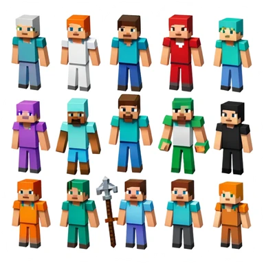 Minecraft mob sticker