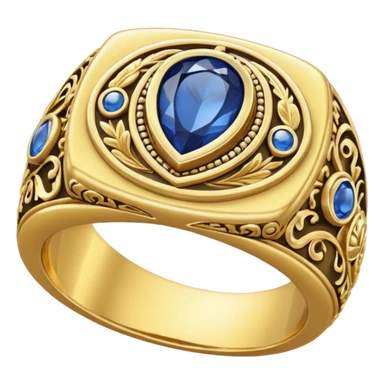 Superbowl ring sticker