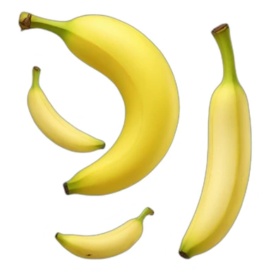 Arabic banana sticker