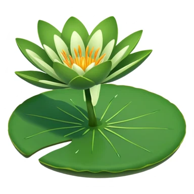 Lily pad sticker