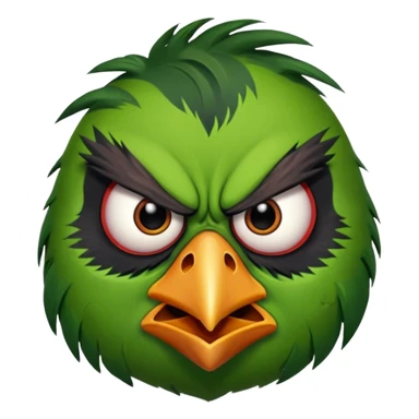 зомби птичка энгри бердс sticker