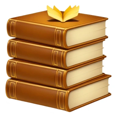 books, golden glow sticker