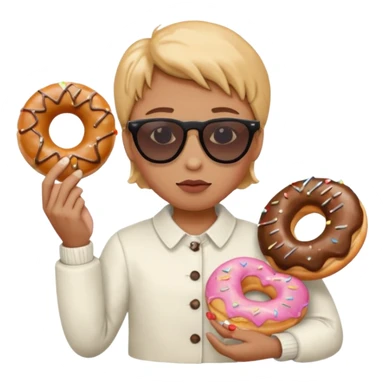 🍞🥐🇫🇷🥖🧀🍩😎🥺❤️🔮 combine every one of those emojis sticker