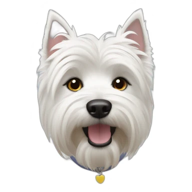  Four Westies sticker