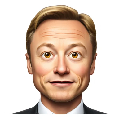 Christian Lindner küsst Elon Musk sticker