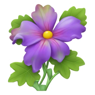 une fleure vivante sticker