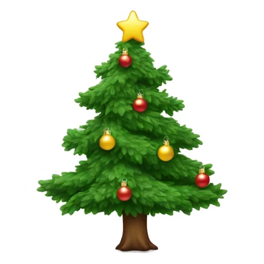 Tree Christmas bigger  sticker