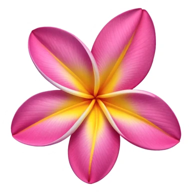 Plumeria sticker