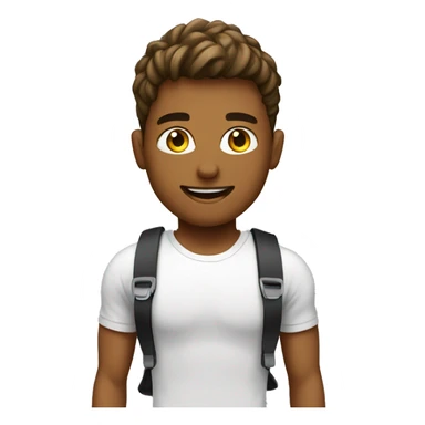 student in fitness sticker