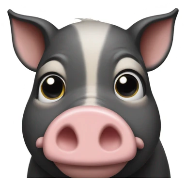 Púa the pig sticker