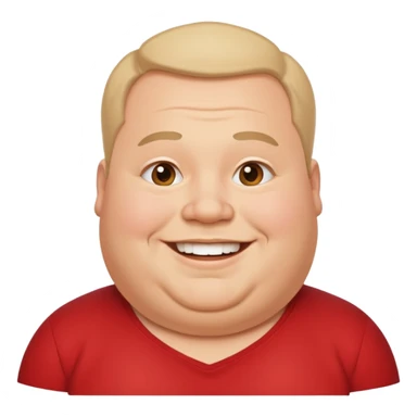 Make a fat guy sticker