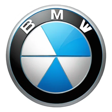 Bmw car logo sticker
