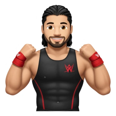wwe wrestler roman reigns  sticker