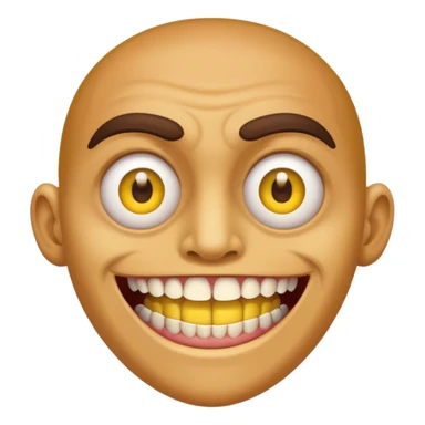 👁️👄👁️ but with nasty teeth sticker