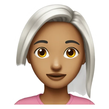 Realistic girl with a good personality  sticker