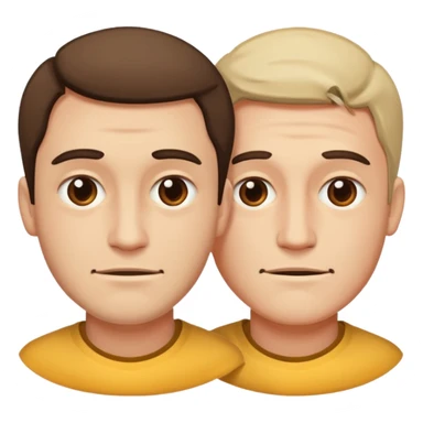 Two face guy sticker