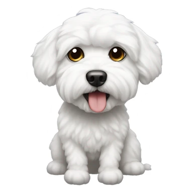 Bichon maltés  sticker