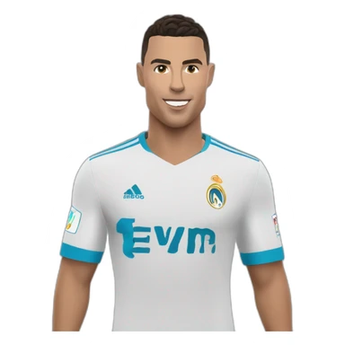 Ronaldo a Marseille sticker