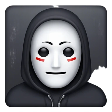 Cyber Security no face sticker
