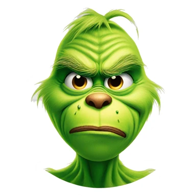 the grinch knee surgery  sticker