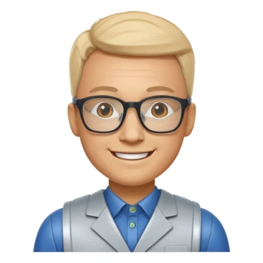 a robotics teacher sticker