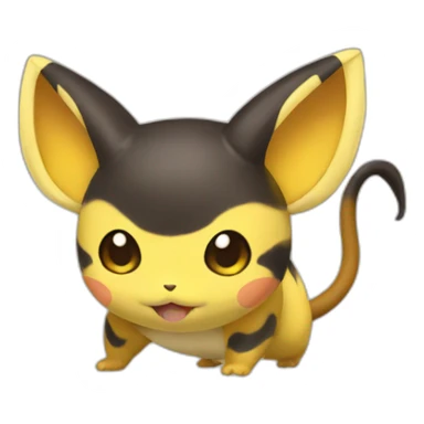 Raichu sticker