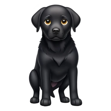 black labrador sticker