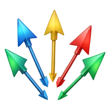 Arrows from fnf sticker