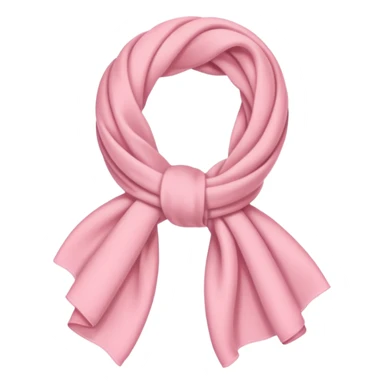 Pastel Pink Scarf sticker