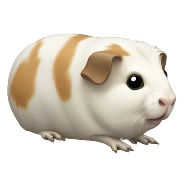 skeleton of a guinea pig sticker