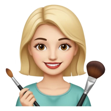 makeup artist sticker